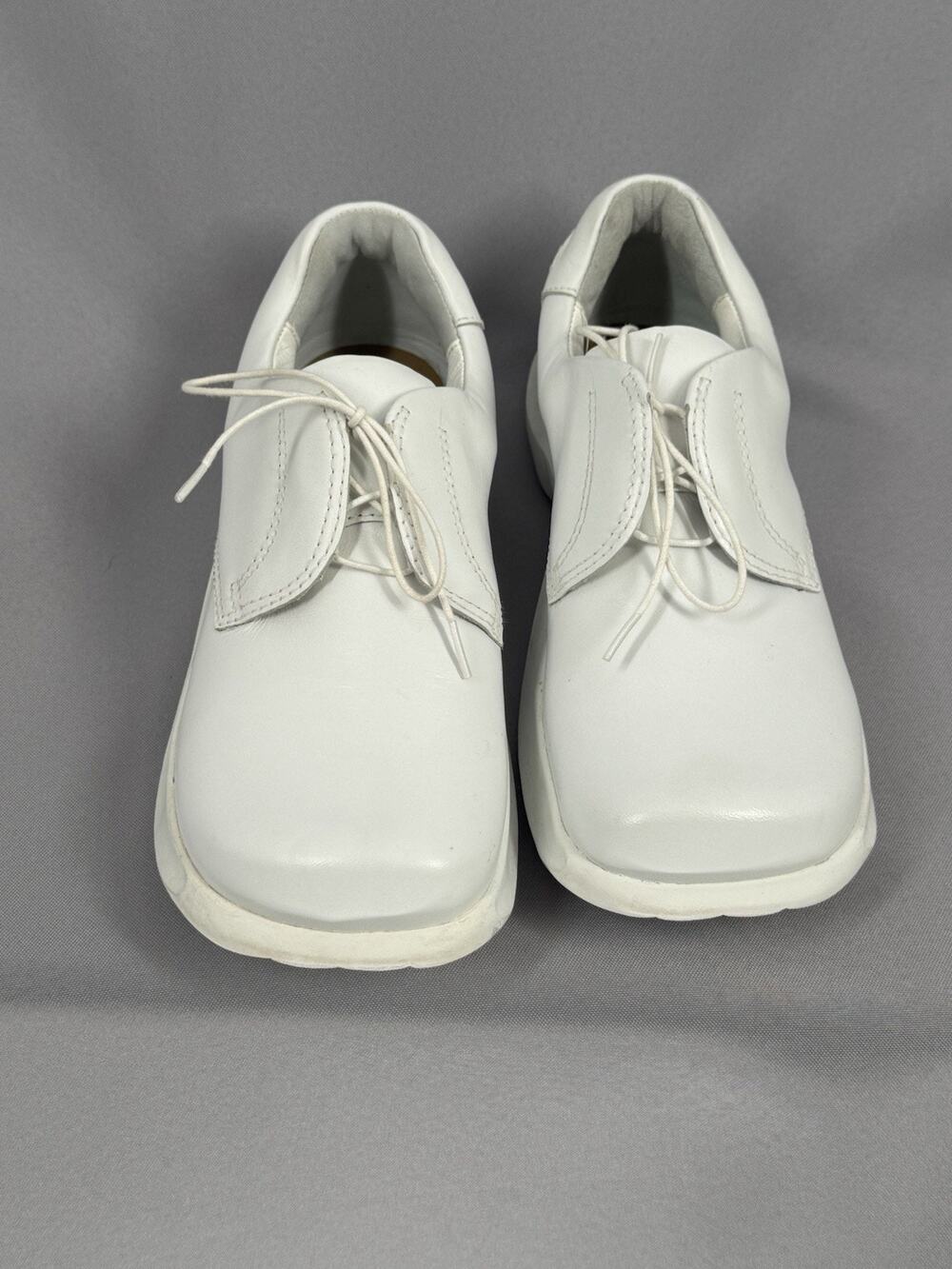 Kalso Earth Womens Shoes Legacy Size 8 Chalk White Leather Posture Promoting